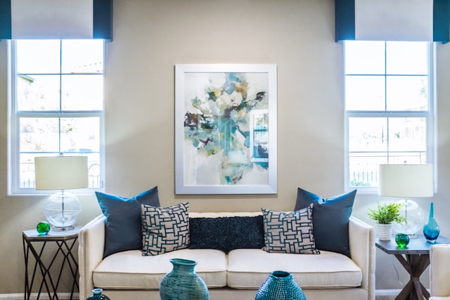 Open plan living space